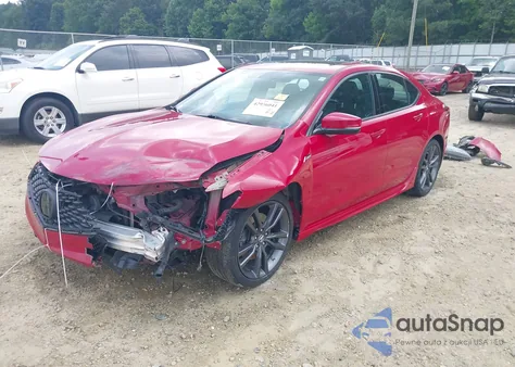 2019 Acura Tlx Tech A-Spec Pkgs from USA, damaged, VIN 19UUB2F65KA006961